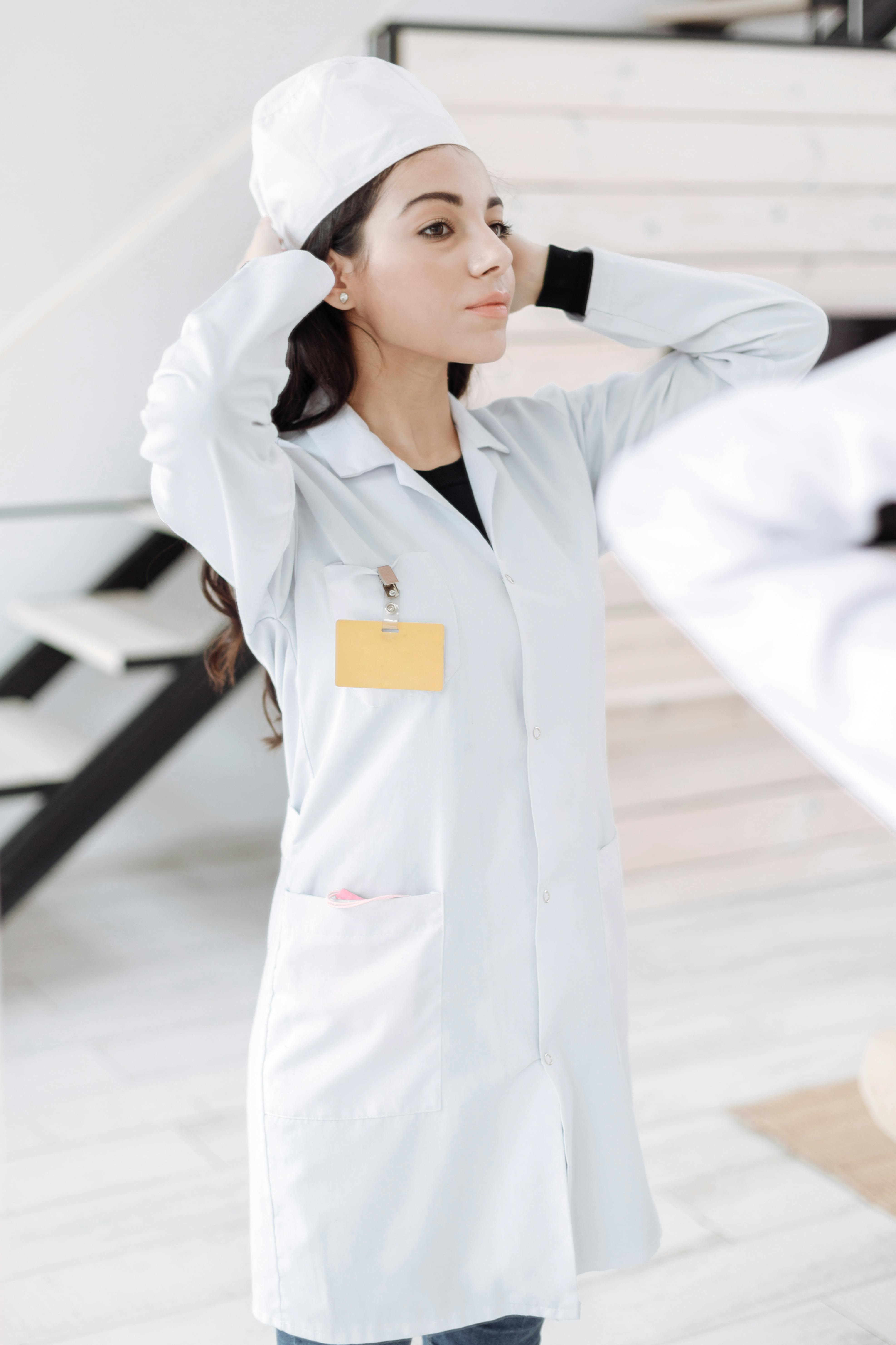 Medical team and equipment in a procedure environment